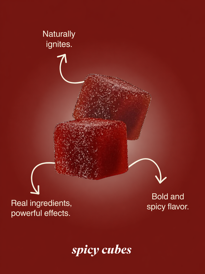 Spicy Cubes – Limited Edition Adult Gummies